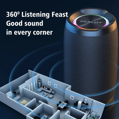 Aura360™ Wireless Portable Speaker